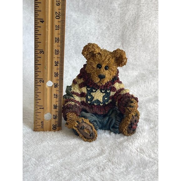 Boyds‎ Bears & Friends 228312 Eddie Proud to be a Beamerican Figurine Collection - Picture 8 of 8